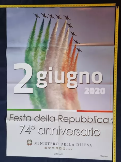 2 Giugno 2020 Festa Nazionale della Repubblica Ministero Della Difesa poster