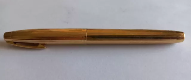 Bonita Pluma Antigua, Sheaffer's 585 Gold Electroplated 14K, Made In Usa