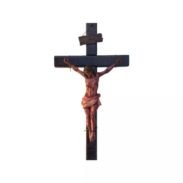 Jesus Christ Easter Cross Crucifix Holy Statue Religious Room Prayer Desktop Dec