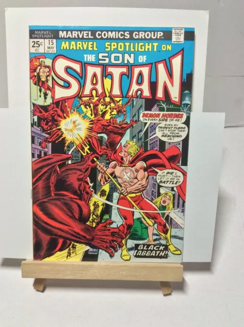 Marvel Spotlight 15; 1974; 6.5 Fine+; Daimon Hellstrom The Son of Satan