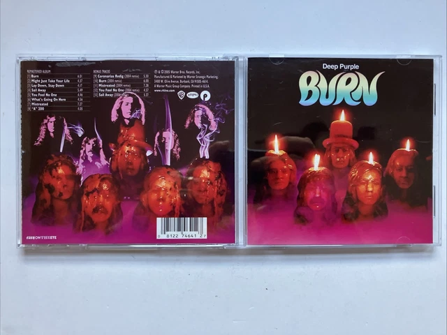 DEEP PURPLE 30TH Anniversary Single CD You Keep On Moving