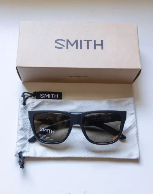 SMITH® LOWDOWN 2 ChromaPop Polarized Black Sunglasses $195 MSRP MADE IN USA