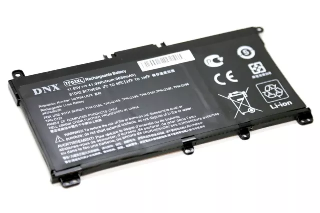 BATTERIE COMPATIBLE POUR HP PAVILION 14-BF006TX 14-BF006UR 11.55V 3630mAh