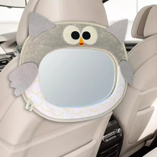 Baby Backseat Mirror Rear View Mirror Easy Installation Back Seat Mirror