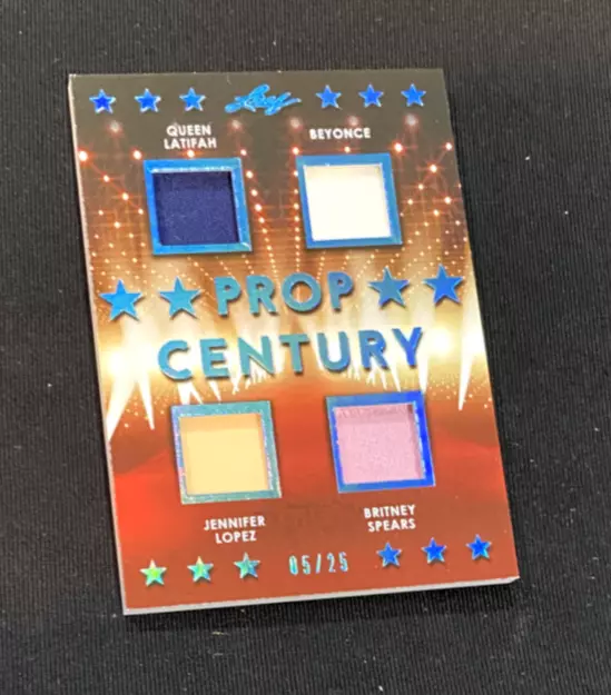 2021 LEAF POP Century Superstar Swatches Britney Spears Jumbo