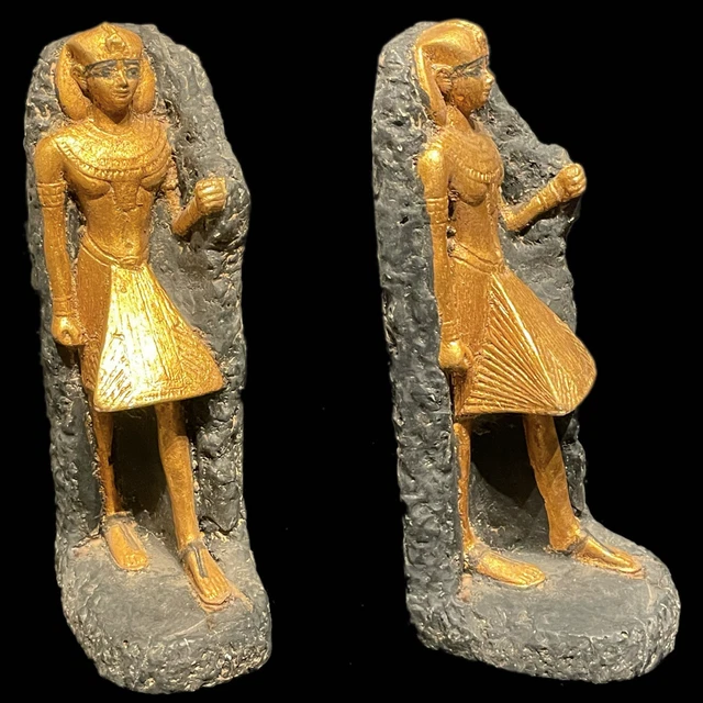 ANTICA STATUA DEL FARAONE IN PIETRA PESANTE EGIZIA GRANDE - 664-332 a.C ...