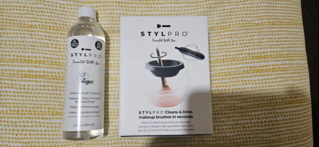 Stylpro Cleans & Dries Make Up Brushes & Cleanser 500mls