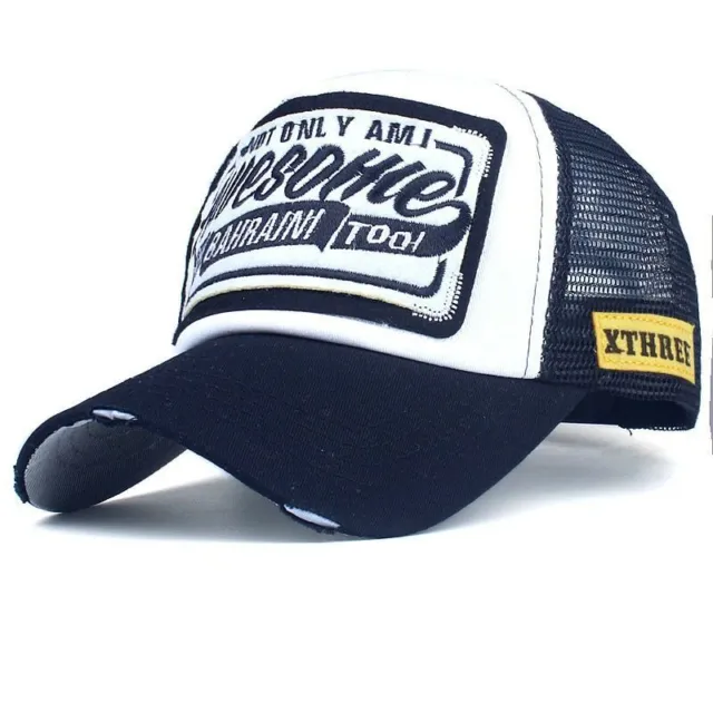 Trucker Basecap bonnet unisexe mustHave vintage casquette de baseball chapeau filet maille chapeau