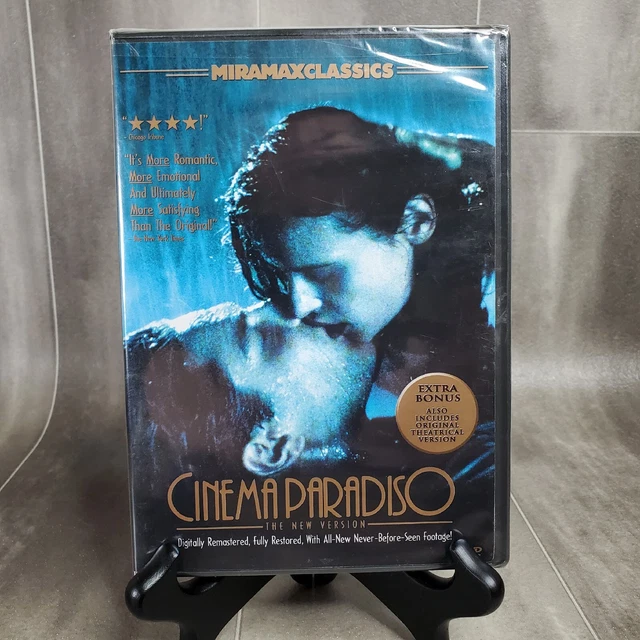 Cinema Paradiso DVD  2003 Extended and Original Versions New/Sealed HTF Region 1