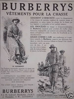 Publicité  TUNMER & Co Chasseur Chasse Hunter Hunting vintage print ad 1914 