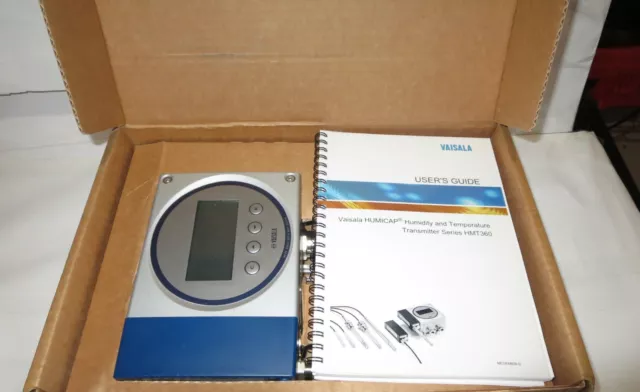 Vaisala HMT 363 temp. & humidity transmitter (new probe, used display)