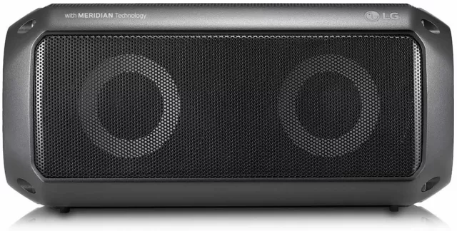 LG PK3 Xboom Go Bluetooth-Party-Lautsprecher 16 Watt 8.2 x 18 x 8.2 cm Schwarz