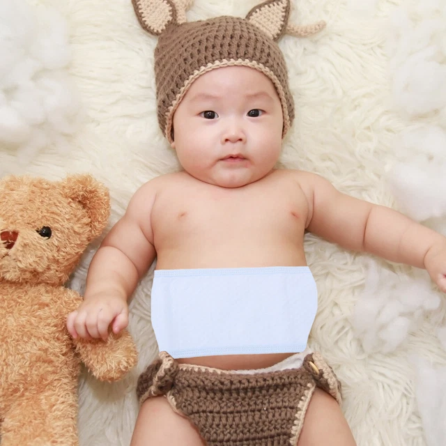 4 PCS NEWBORN Belly Button Belt Bellyband Navel Newborns Baby Bands £9.