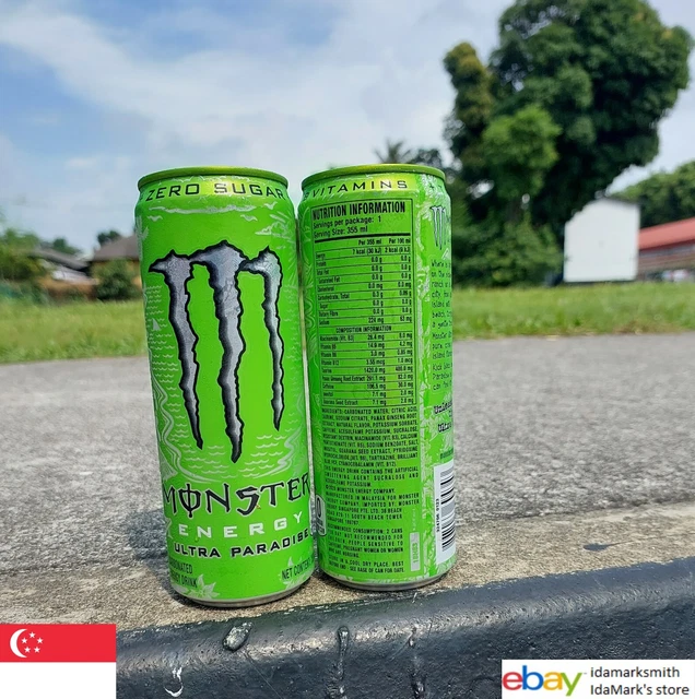 MONSTER ENERGY DRINK can SINGAPORE 355ml ULTRA PARADISE 2023 Zero Sugar