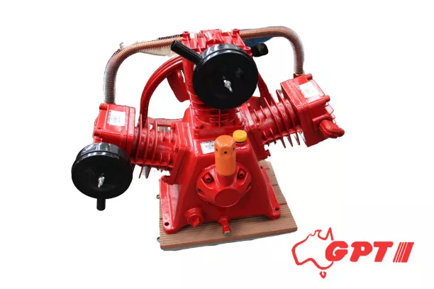 NEW Large Industrial -32CFM - Air Compressor  High Pressure  Head-3 Cylinders...