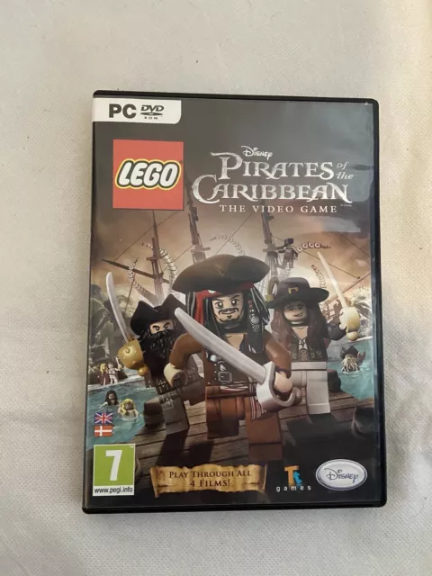 LEGO Pirates of the Caribbean PC Cd-Rom The Video Game Disney 7+ 2011