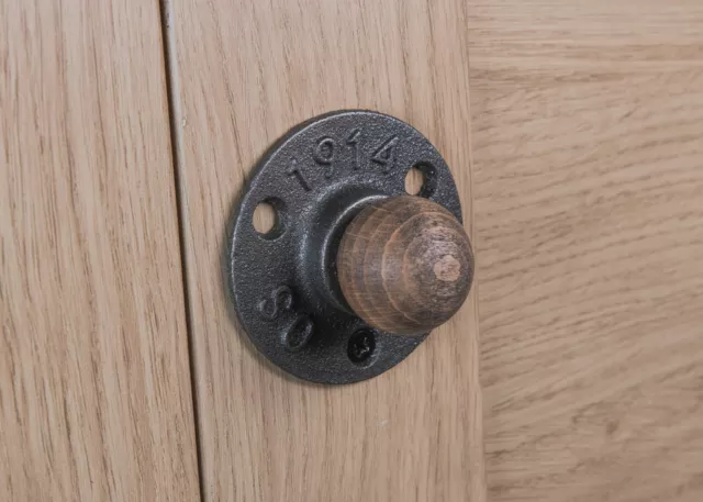 Cupboard knob door handle Cast iron door knob Industrial drawer pull Metal