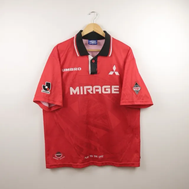 Urawa Red Diamonds 1997 Home - Size Men XL - Football Shirt - Genuine Umbro