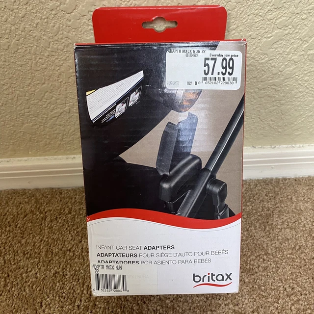 Britax Car Seat Stroller Adapter (Maxi Cosi, Cybex, Nuna Car Seats) NEW!