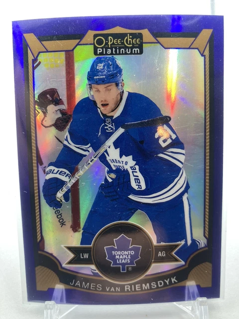 2015/16 O Pee Chee Platinum Purple Parallel /25 #59 James Van Riemsdyk Leafs Ssp