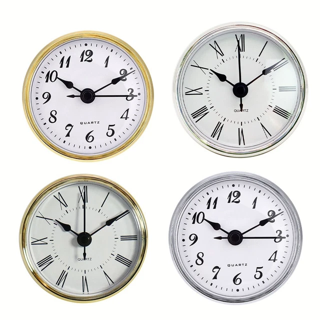 Movimento Per Orologio Fai Da Te Con Lancette Luminose - Ricambio Con Albero 13mm, Per Pannelli 2-3mm, Batteria AA