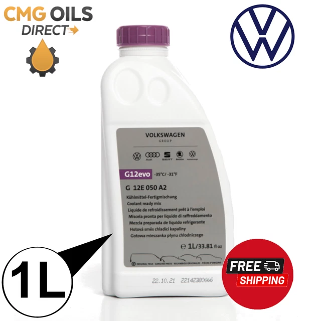 Volkswagen/Audi G12evo Ready Mix Coolant (G 12E 050 A2) 1L (Replacement of  G13)