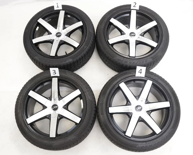 20& TOYOTA RAV4 20202024 Wheels/Rims Silver Gloss Black + WINTER TIRES