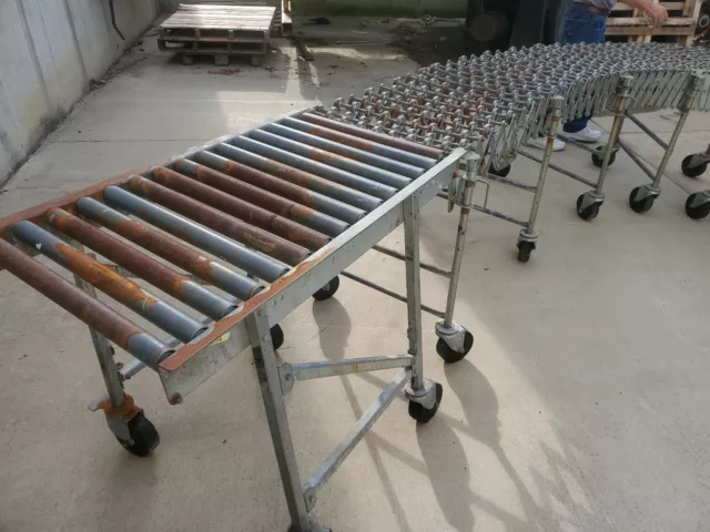 Nestaflex 375 Rolling Slanted Conveyor used in good working condition Nestaflex 375 Rolling Slanted Conveyor used in good working condition