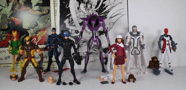 Marvel Legends TRI-SENTINEL Baf lot Wolverine, Magneto, Cyclops, Sentinel 2021 Marvel Legends TRI-SENTINEL Baf lot Wolverine, Magneto, Cyclops, Sentinel 2021