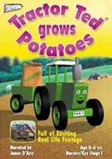 TRACTOR TED GROWS Potatoes (E) PAL VHS Video Tape - Children Kids