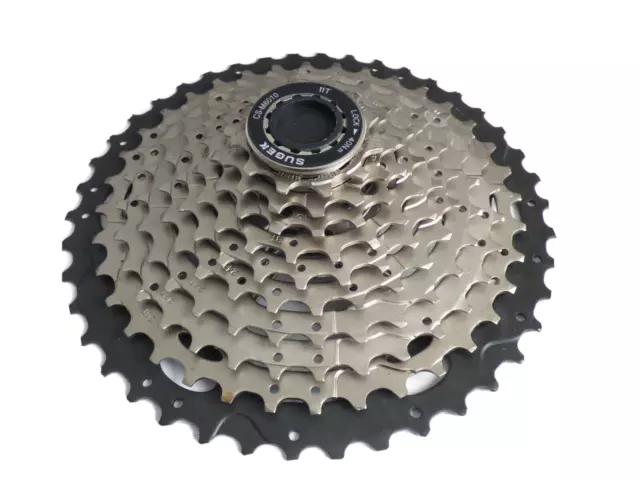 Zahnkranz Kassette 10-fach 11-40 Shimano/Sram kompatibel  Sugek Silber