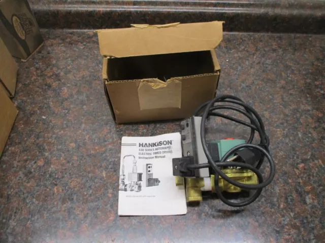 Hankison 532-04-200S Automatic Electric Timed Drain 1/2" NPT / 115 VAC / 200 PSI