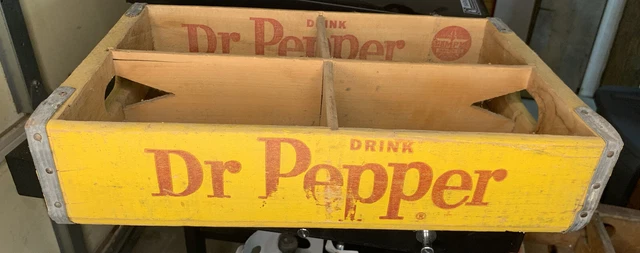 Vintage Wood Dr Pepper Crate Vintage Wood Dr Pepper Crate