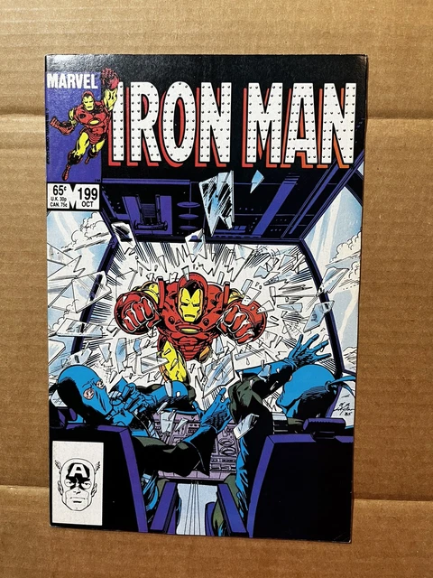 Invincible iron man #199 u high grade Vf-nm?