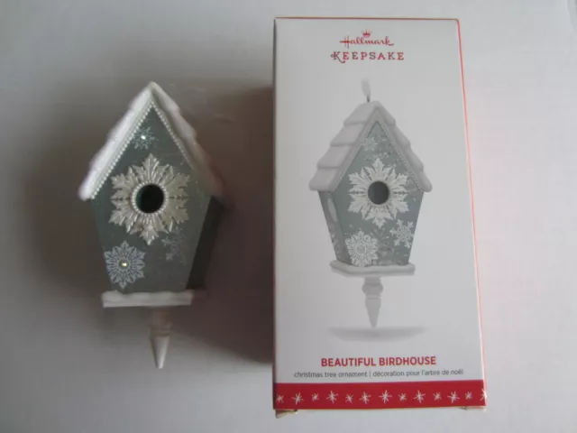 2016 Hallmark Keepsake 5 Inch 1st In The Beautiful Birdhouse Series Ornament