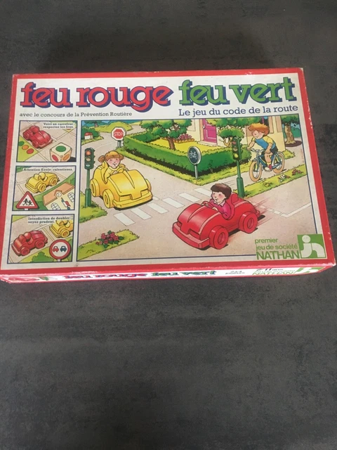 Jeu De Société Vintage Routes De France - Nathan 1970 - Complet