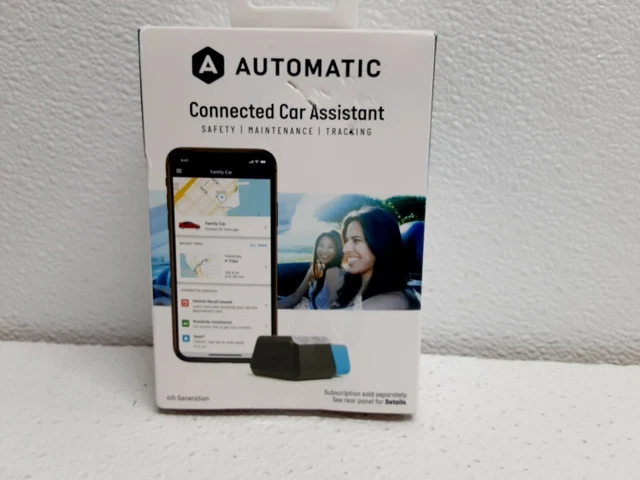 Automatic Connected Car Assistant New AUT-450C, LTE OBD II Adapter and App, Trip
