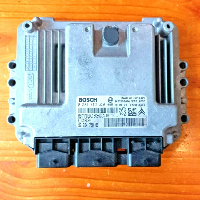 Calculateur Bosch EDC16C34 Débloqué – Réf. 0281011785, Immo Off, Pour C3 1.4 HDi
