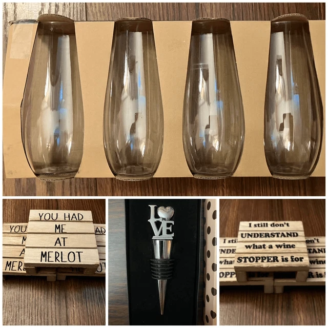 11 Piece Drink Glassware Set Bundle