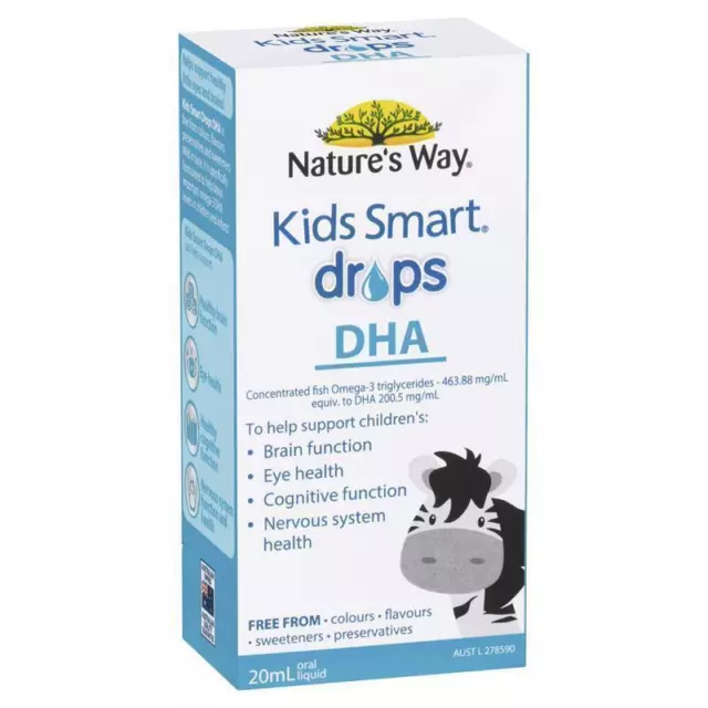 Nature's Way Kids Smart Drops DHA 20ml For Children