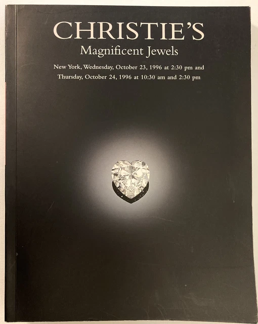 1996 Christie's Magnificent Jewels New York Auction Catalog 8496 Greer Garson