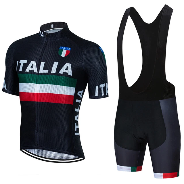 COMPLETO CICLISMO TUTA Italia estiva Fondello Gel abbigliamento divisa EUR 38 90 PicClick IT