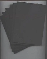 20x24 3/16" Black Foam Core Backings