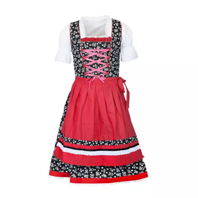 Kinder Dirndl Trachtenkleid Ida 3 teilig ABVERKAUF MS-Trachten