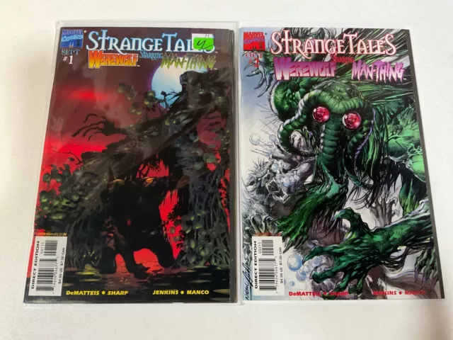 Strange Tales Werewolf & Manthing #1-2 Neal Adams (Marvel/0124377) Full Set 2X