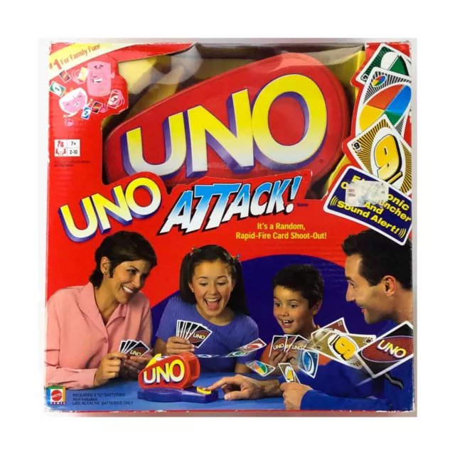 Mattel Cardgame UNO Attack (edición 2005) caja justa