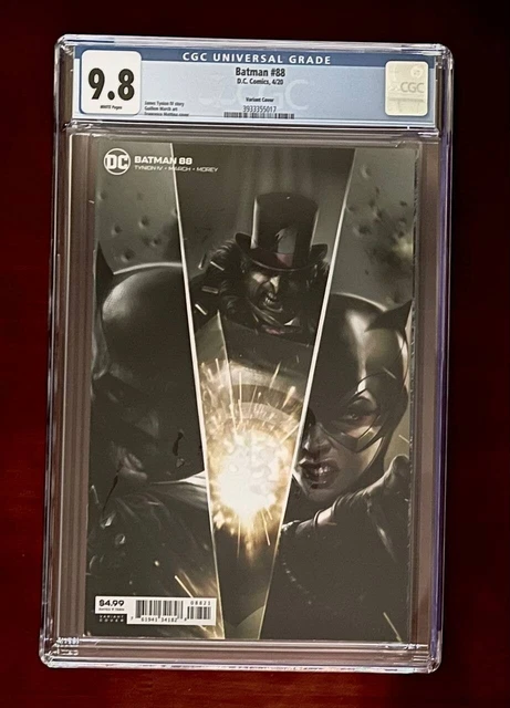 Batman 88 Variant Cover CGC 9.8 Rebirth Francesco Mattina Cover