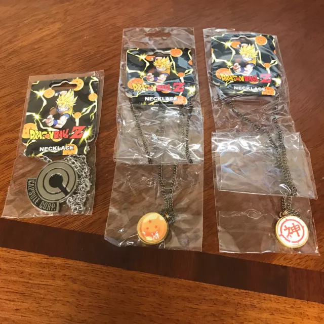 DBZ Dragon Ball Z Necklaces Capsule Corp New