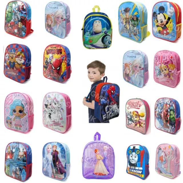 Zaino Ragazzi Ragazze Bambini Junior Bambini Personaggio Zaino Scuola Pranzo