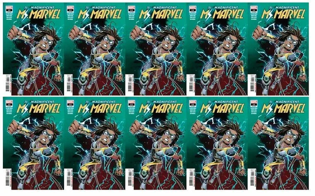 🔥 Ms Marvel #11 (2020) 1St Print, Appearance Stormranger  🔥 Lot Of 10 Copies